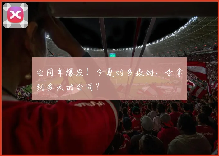 合同年爆发！今夏的多森姆，会拿到多大的合同？
